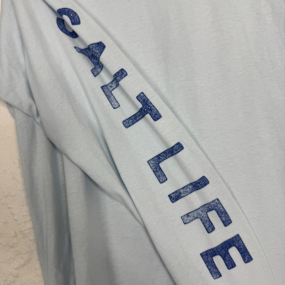 Bundle of 2 Salt Life Mens Long Sleeve Graphic T-Shirts Size Medium - Picture 10 of 10